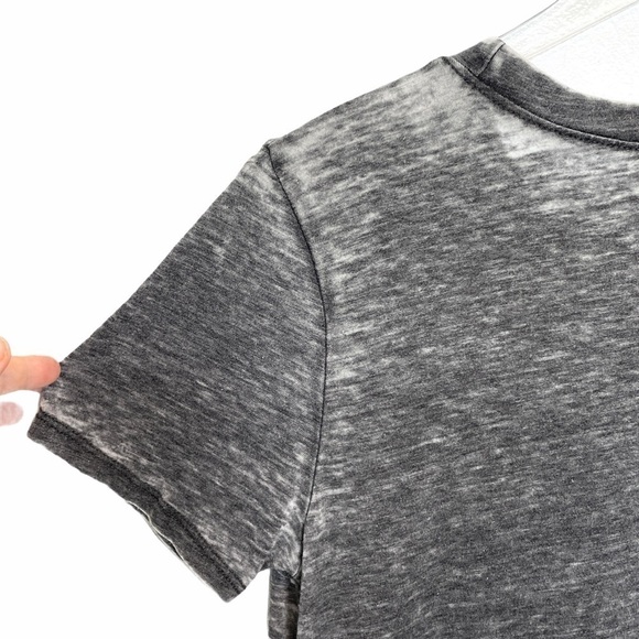 Modern Luxe Burnout High Low Hem T Shirt Size M - Picture 6 of 10